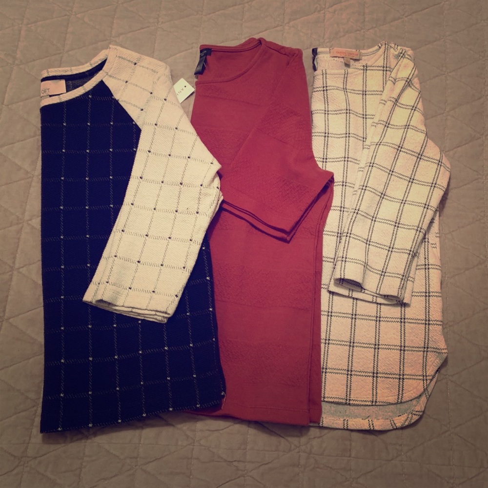 Sweater bundle Loft/Casual Couture medium